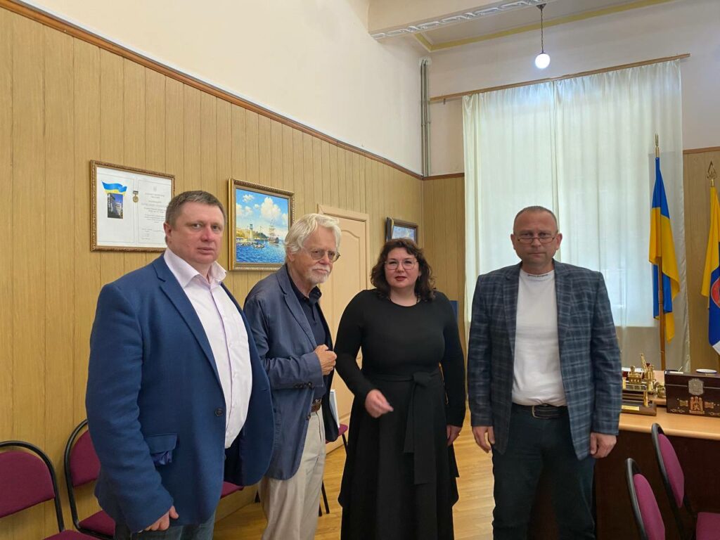 До нашого університету завітав міжнародний оглядач Пер Ніхольм (3)